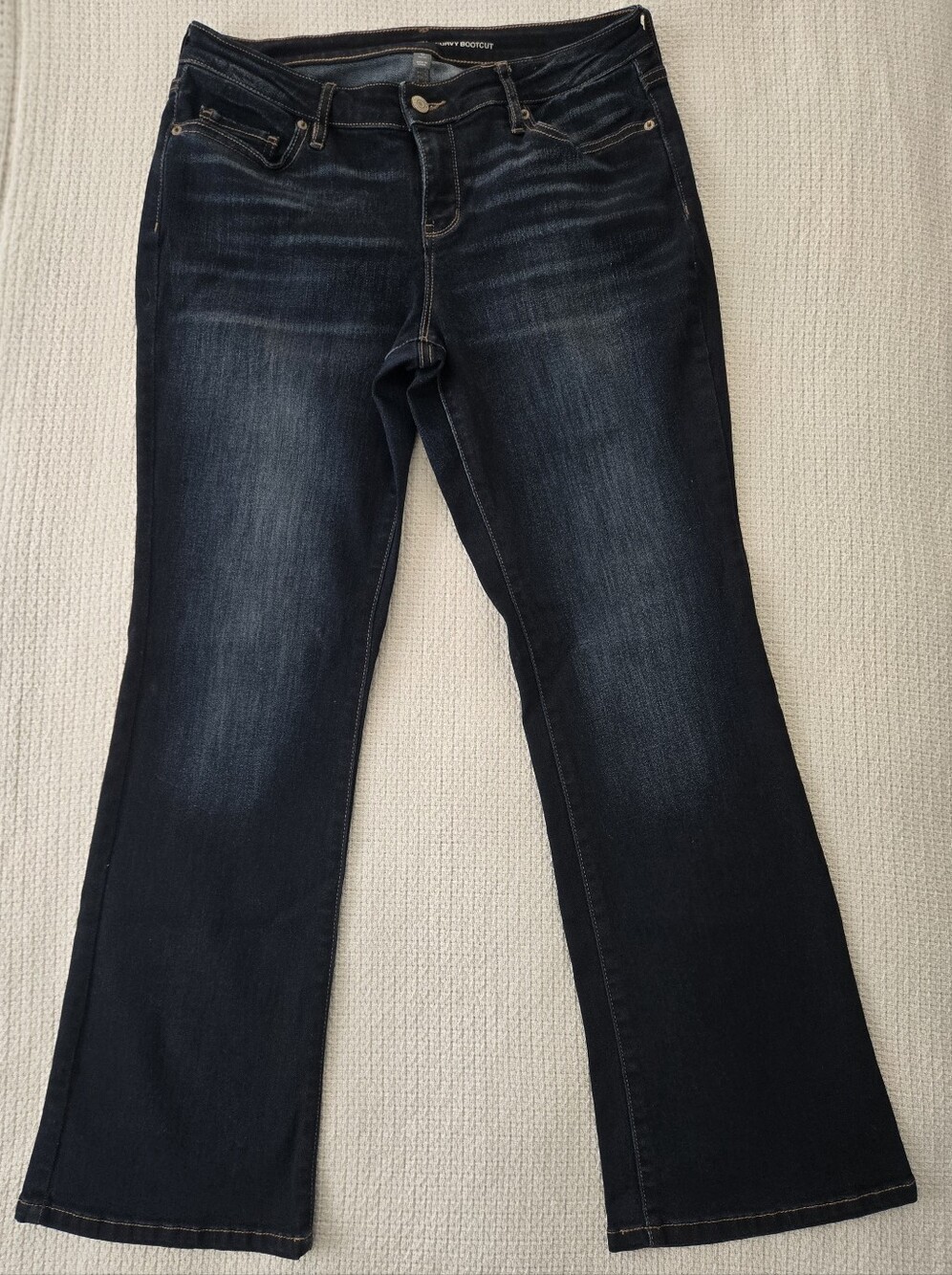 NY&CO Dark Blue Bootcut Women’s Jeans - 12 Petite
